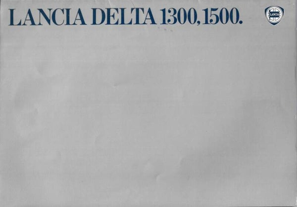 Lancia Delta 1300, 1500 (D)