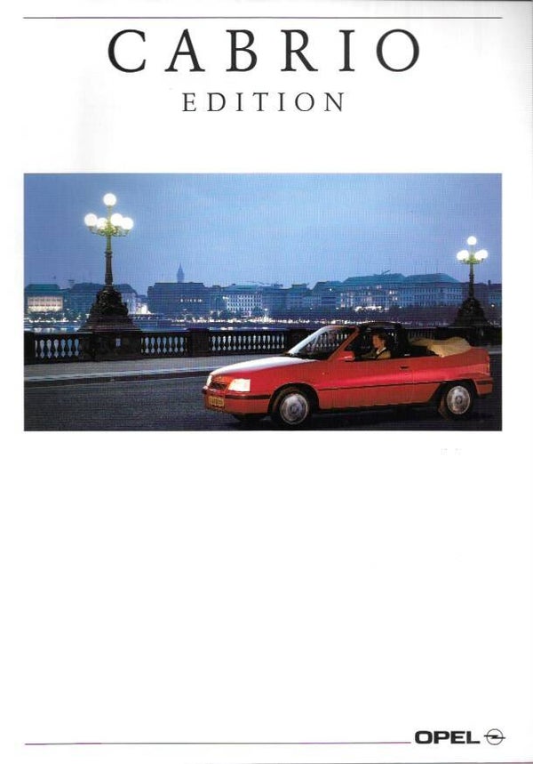 Opel Kadett - 1991/NL - Cabrio Edition