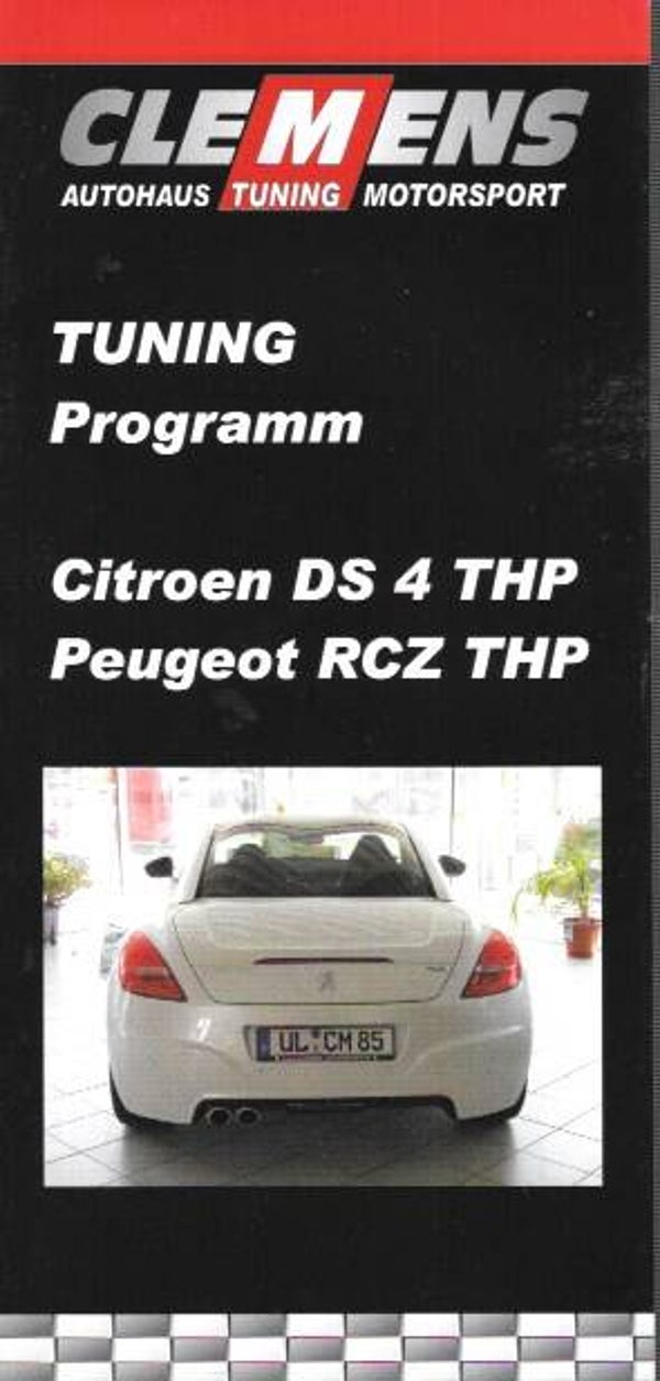 Peugeot RCZ  / Citroën DS4 - 2020/D - Clemens Tuning