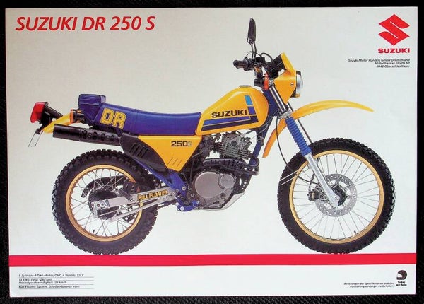 Suzuki DR 250 S / DR 600 S