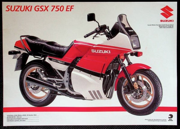 Suzuki GSX 750 EF / 750 ES