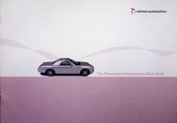 Ford Thunderbird Retractable Glass Roof Valmet Automotive