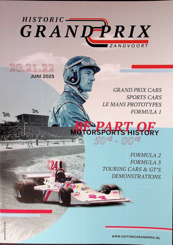 Historic Grand Prix Zandvoort June 2025