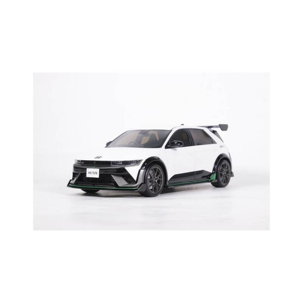 Hyundai Ioniq 5N DK Edition Atlas White Matt 2025 - 1/18 Ottomobile OT1227 - EIGEN VERZAMELING