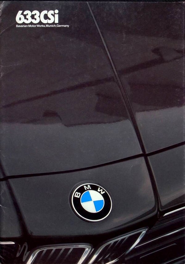 BMW 6 E24 - 1983/USA - 633CSi