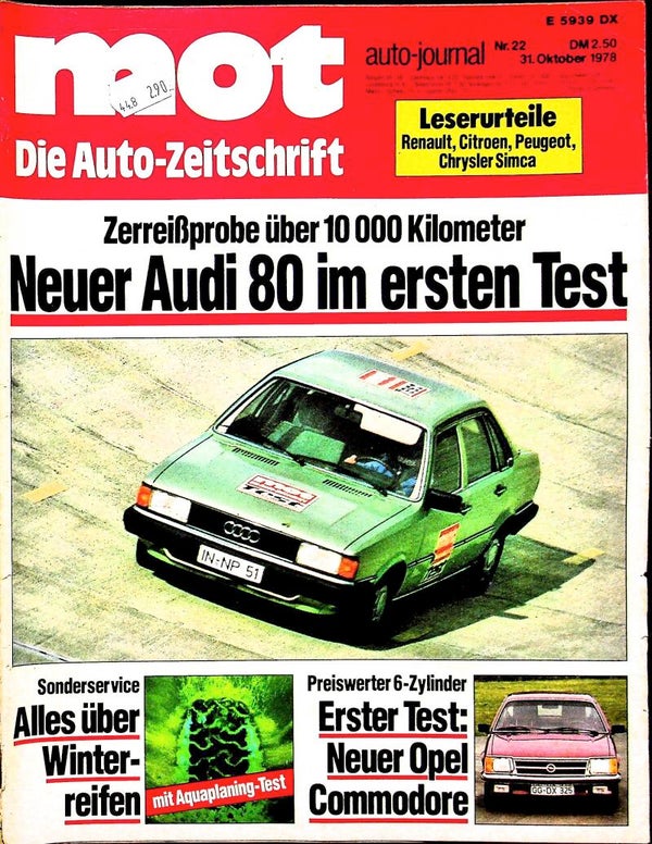 mot - 1978 nr. 22 - Fiat, Opel, Audi, Mercedes