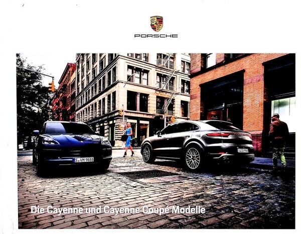 Porsche Cayenne - 11/2020 D - Die Cayenne und Cayenne Coupé Modelle
