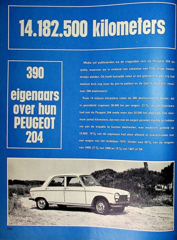 Autokampioen - 1970 Nr. 42 - Datsun, Pontiac, Peugeot