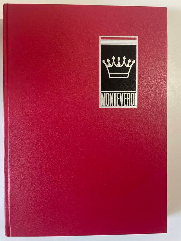 Monteverdi - COLLECTORS ITEM - EIGEN VERZAMELING. VERKOOP OP AANVRAAG.