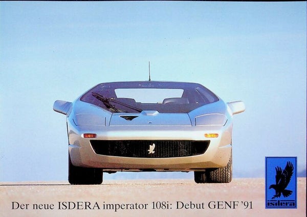Isdera imperator 108i - 1991/D - ZEER ZELDZAAM!!!