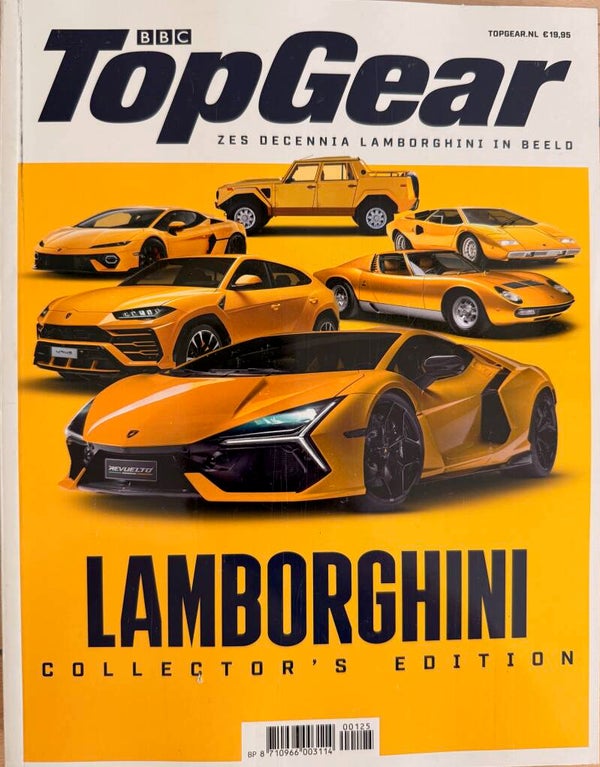 Lamborghini Top Gear Collector’s Edition - zes decennia Lamborghini in beeld