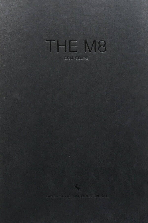 BMW M8 G15 - 2019/D - M8 Gran Coupé (hardcover VIP brochure)