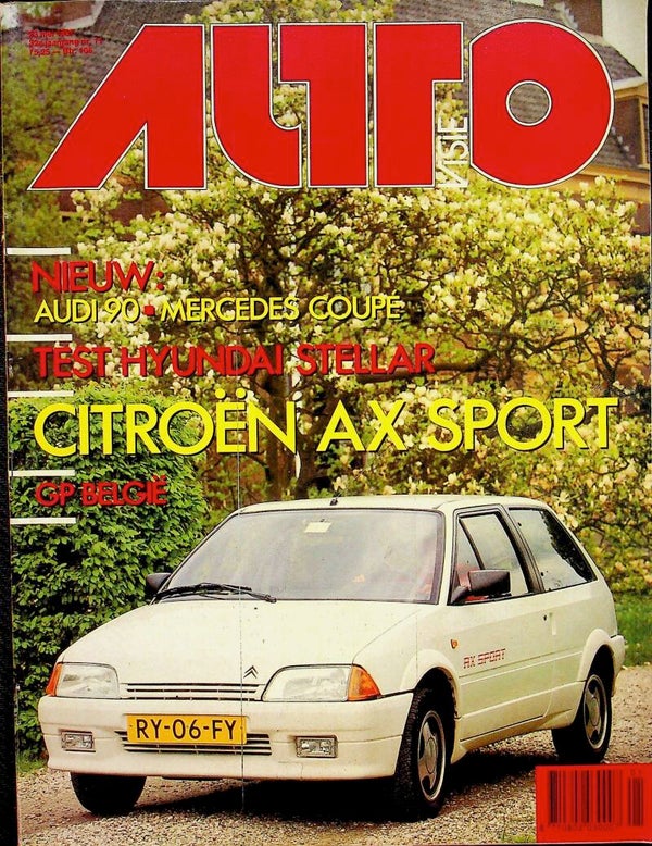 Autovisie - 1987 Nr. 11 - Mercedes, Audi, Citroen