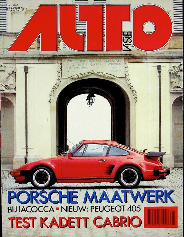 Autovisie - 1987 Nr. 12 - Porsche, Peugeot, Opel