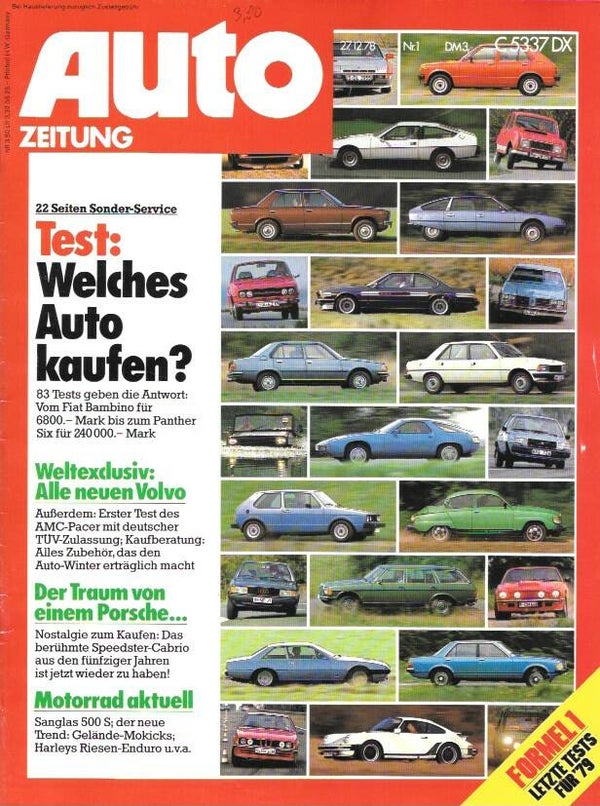 Auto Zeitung - 1979 Nr. 01