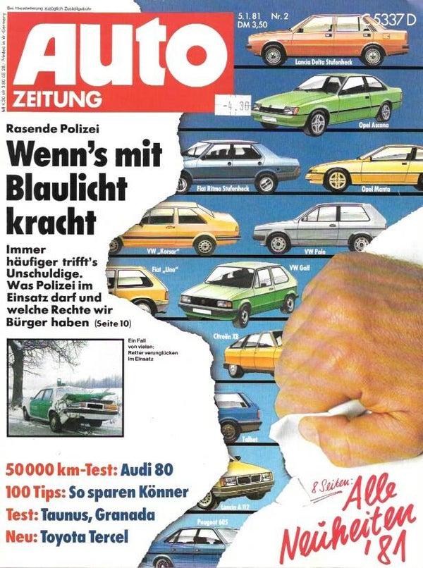 Auto Zeitung - 1981 Nr. 02