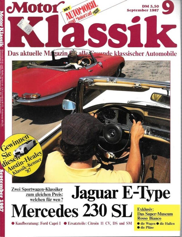 Motor Klassik - 1987 Nr. 09