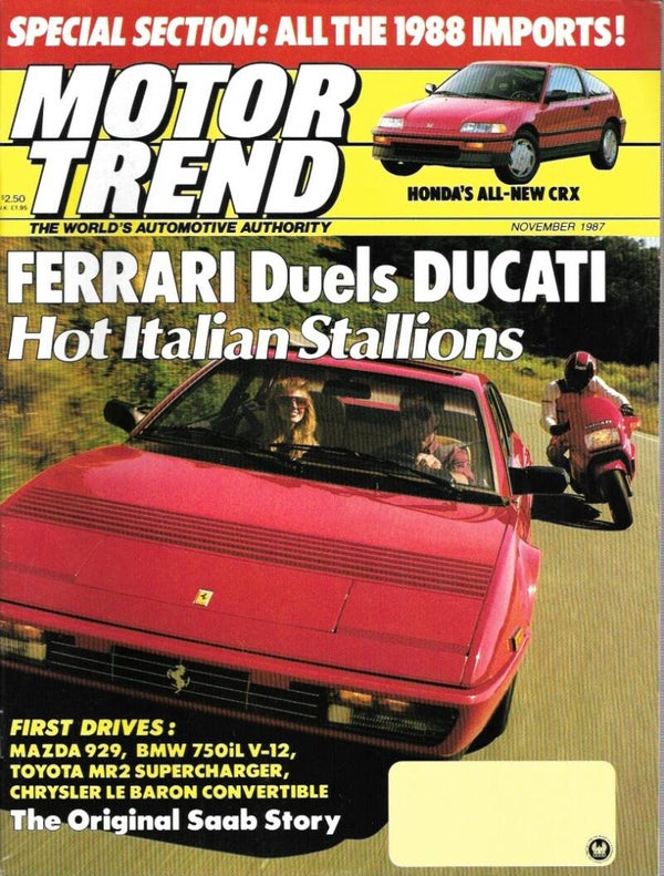 Motor Trend - 1987 Nr. 11