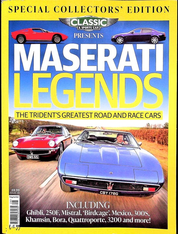Maserati Legends - Classic & Sportscar Special Collector’s Edition