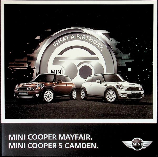 Mini - 2009/CN - Mini Cooper Mayfair. Mini Cooper S Camden.