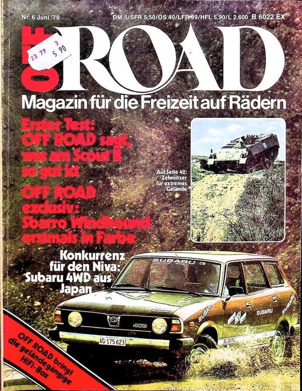 Off Road - 1979 Nr. 6 - Citroen, Sbarro, Subaru, International