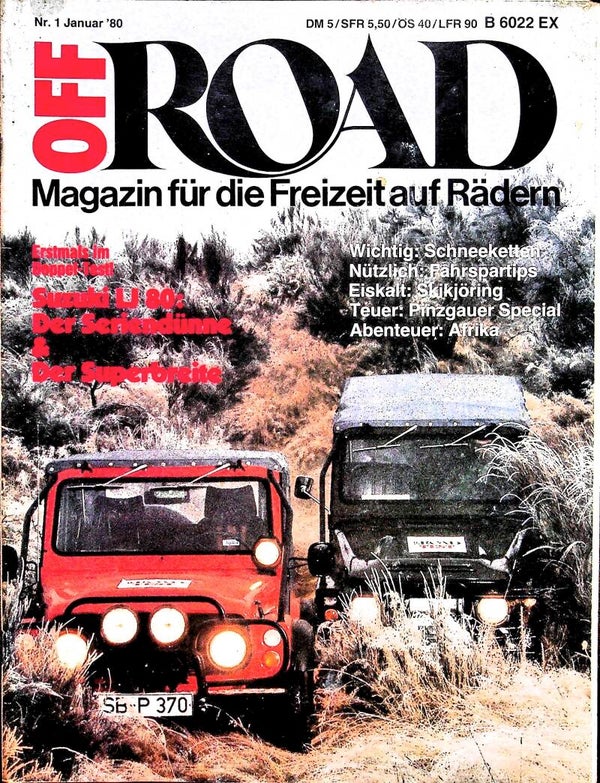 Off Road - 1980 Nr. 1 - Suzuki, VW, Pinzgauer