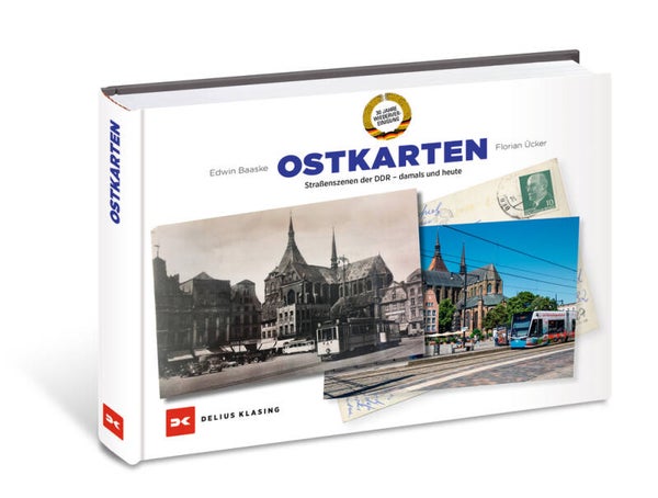 Ostkarten - Strassenszenen der DDR - damals und heute
