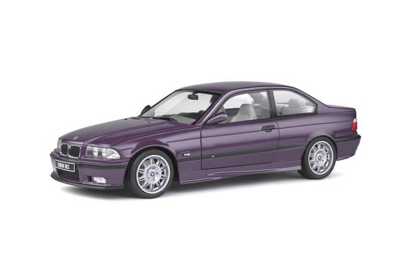 BMW E36 M3 COUPÉ TECHNOVIOLET – SOLIDO INCL. 200 PAG BOEK