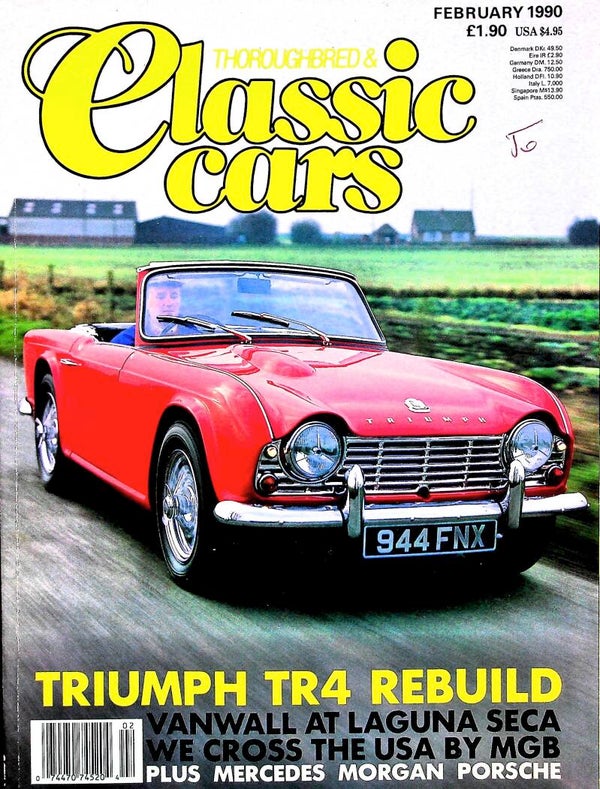 Thoroughbred & Classic Cars - 1990 Nr. 2 - Porsche/Mercedes/MG/Triumph/Morgan