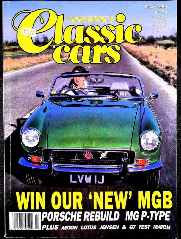 Thoroughbred & Classic Cars - 1989 Nr. 5 - Lotus/MG/Ford/Jensen/Porsche