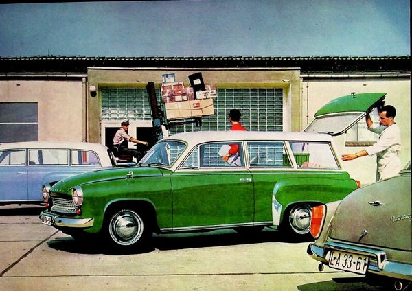 Wartburg 1000 Kombinatiewagens Nieuwste Modellen - 1963/NL