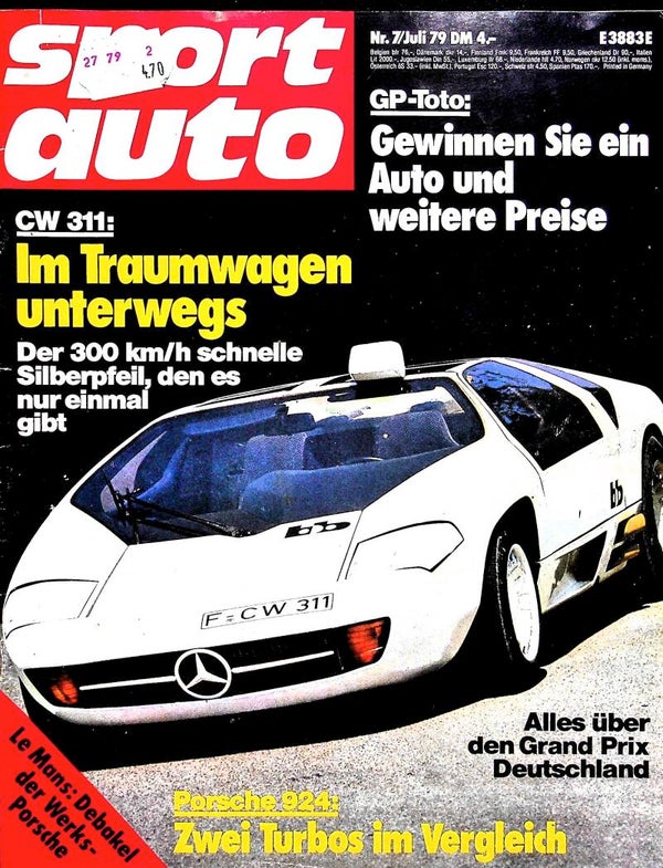 Sport Auto - 1979 Nr. 7 - Isdera, Porsche, Suzuki