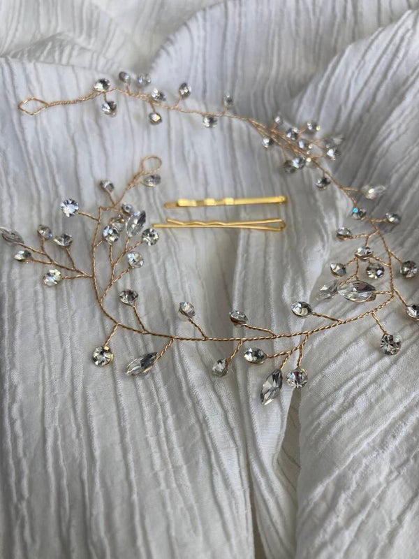 Gouden Haarband