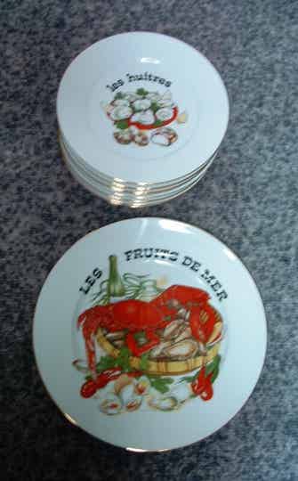 Service fruits de mer en Limoges