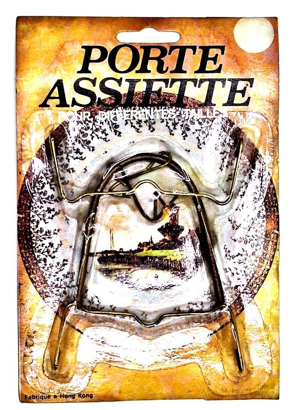 Accroche assiette mural