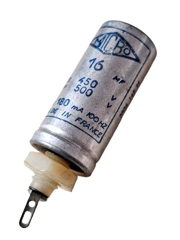 Condensateur Aluminium - 16MF 450V