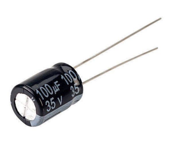 Condensateur Aluminium - 100MF 35V (Lot de 5)