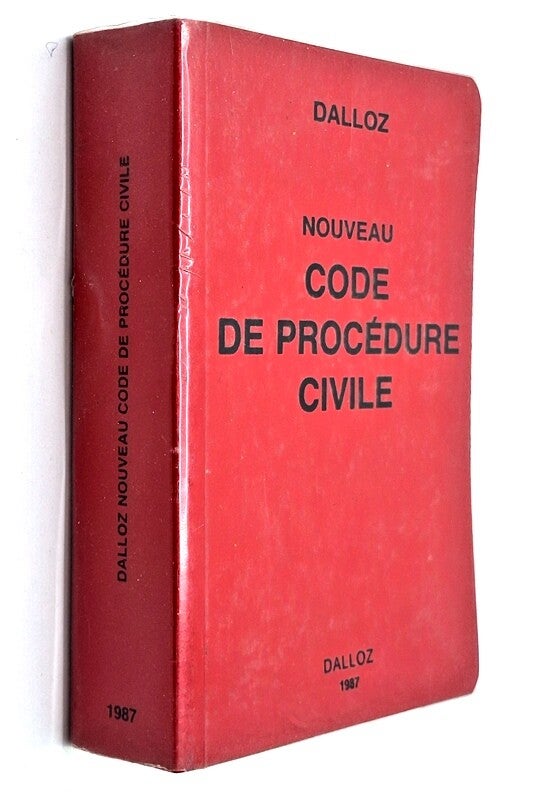 Code de procédure civile 1987 - Dalloz
