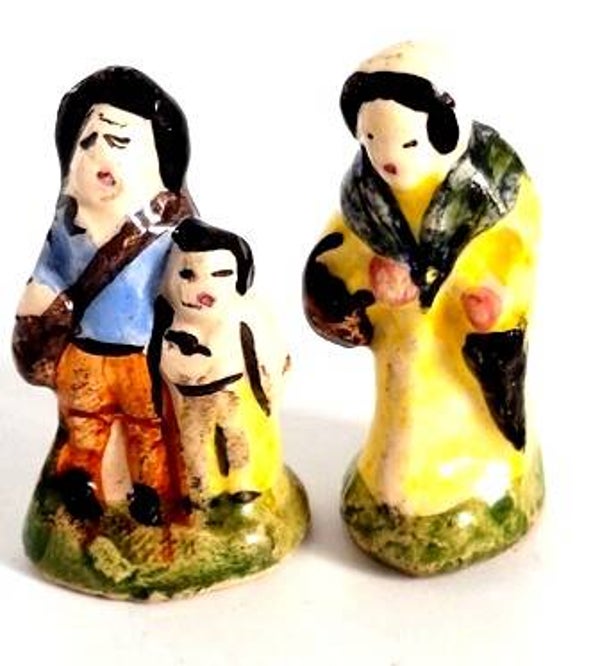 Fèves - Couple avec enfant (2 pièces)