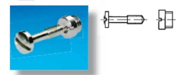 Kit de visserie de fixation 2,5 (Lot de 10)