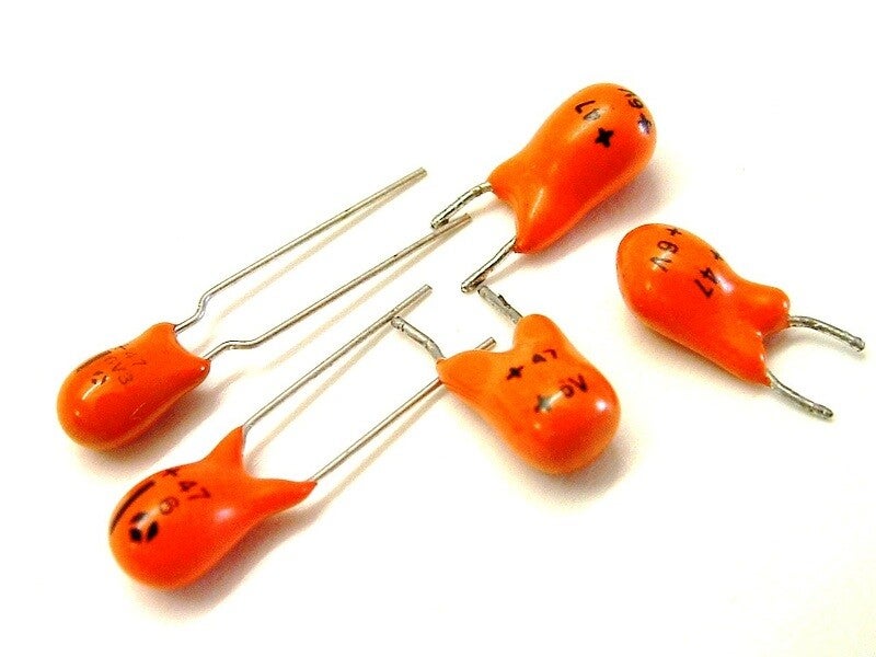 Condensateur Tantale - 47MF 6V