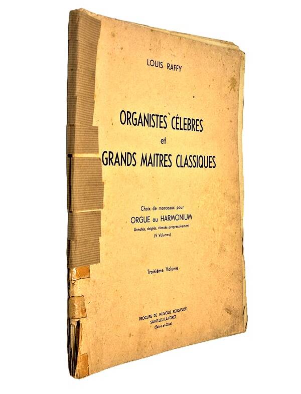 Organistes célèbres et grands maitres classiques