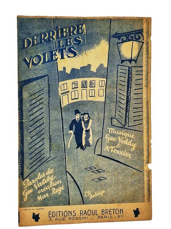 Partition Derrière les Volets