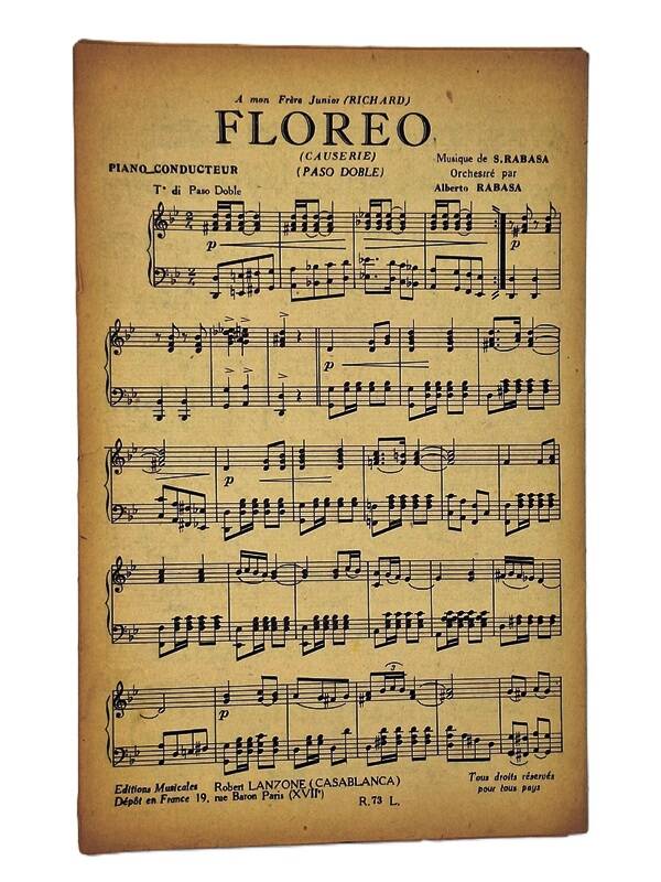 Partition Floréo - Alberto Rabasa