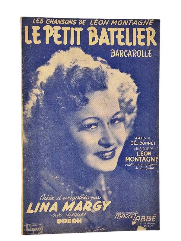 Partition Le Petit Batelier