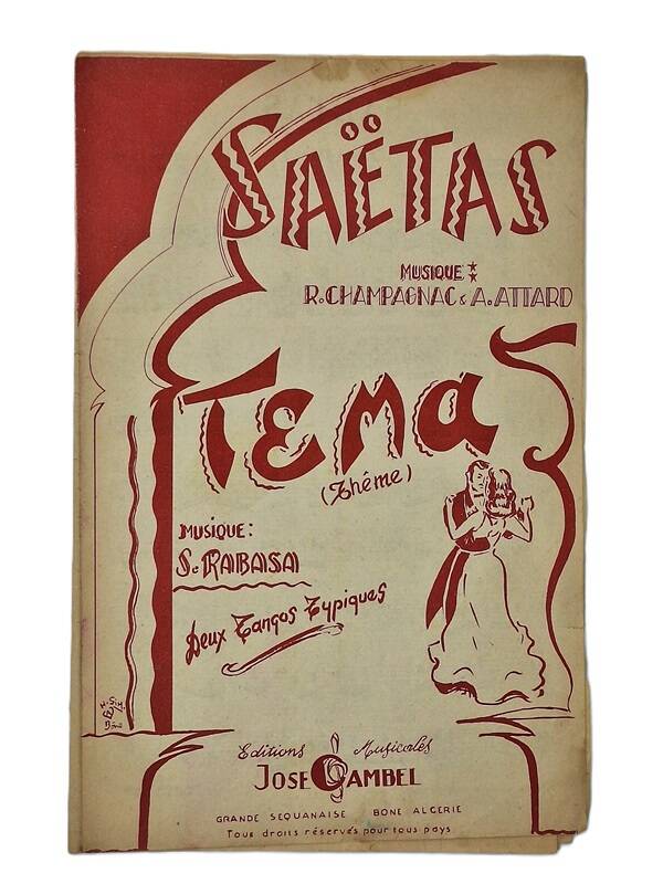 Partition Saëtas et Téma