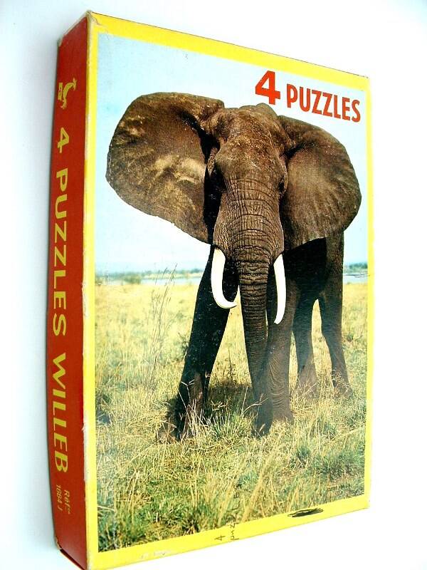 Puzzle d'animaux lot de 4