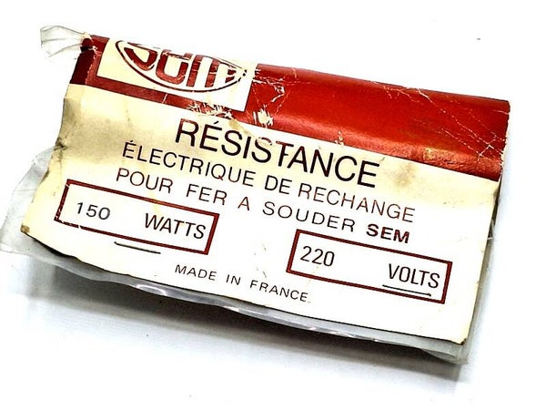 Résistance de remplacement pour fer à souder SEM