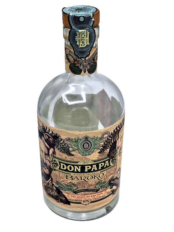Bouteille vide Rhum Don Papa Baroko