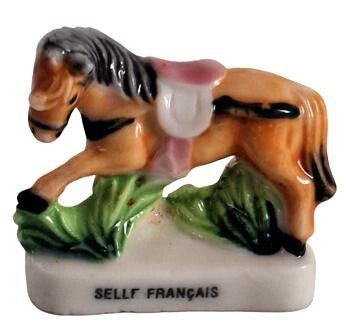 Fève - Cheval Selle Français